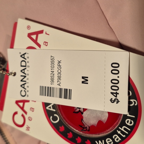 Canada Weather Gear - Pink Parka with faux fur lined hood - Picture 12 of 15